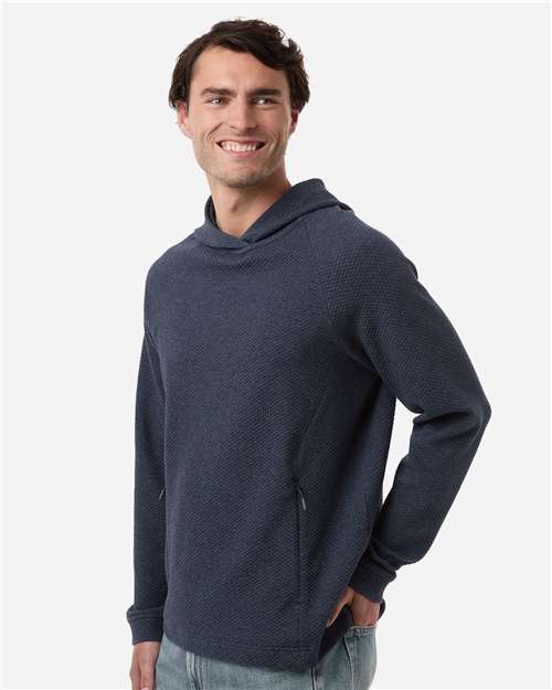 North End Men's Spirit Textured Hooded Pullover NE729