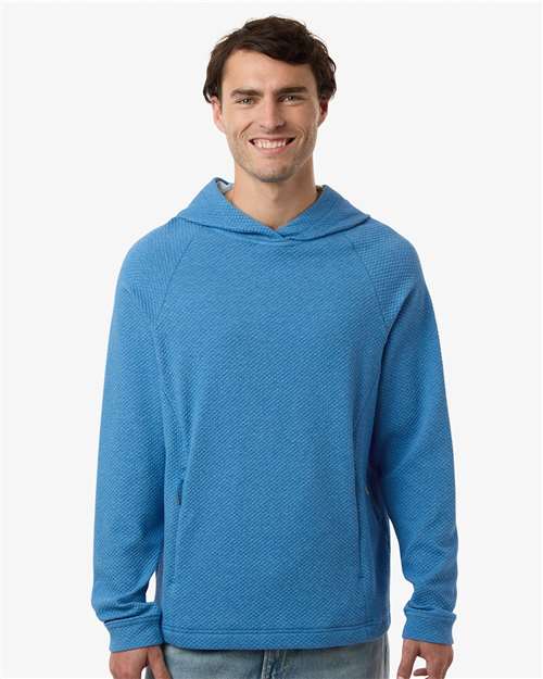 North End Men's Spirit Textured Hooded Pullover NE729