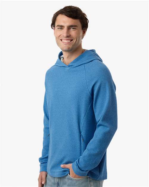 North End Men's Spirit Textured Hooded Pullover NE729