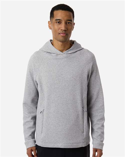 North End Men's Spirit Textured Hooded Pullover NE729