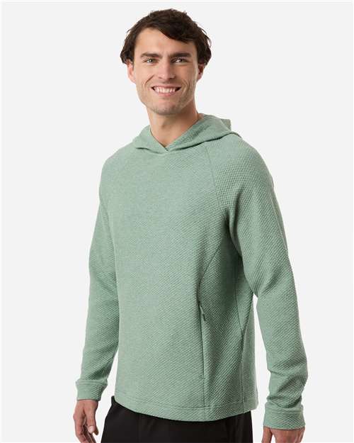 North End Men's Spirit Textured Hooded Pullover NE729