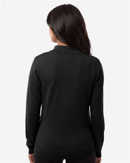 Devon & Jones Women's New Classics Quarter-Zip Sweater DG446W