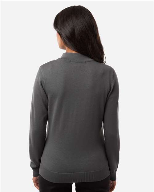 Devon & Jones Women's New Classics Quarter-Zip Sweater DG446W