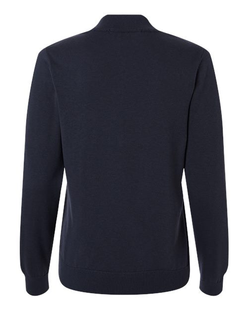 Devon & Jones Women's New Classics Quarter-Zip Sweater DG446W