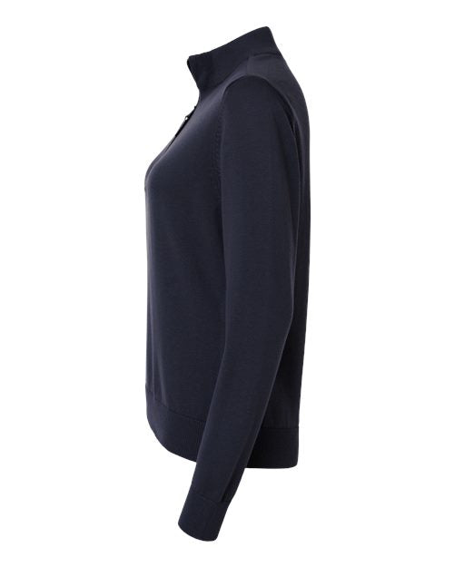 Devon & Jones Women's New Classics Quarter-Zip Sweater DG446W
