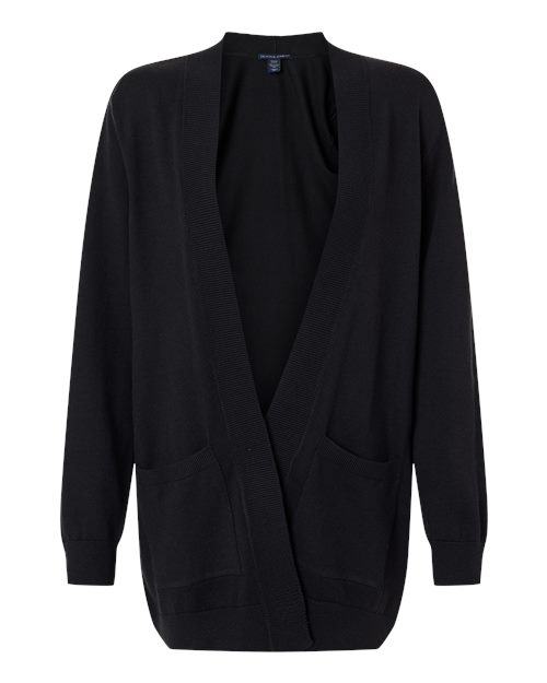 Devon & Jones Women's New Classics Open Cardigan Sweater DG447W