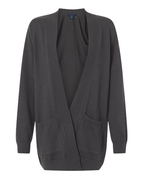 Devon & Jones Women's New Classics Open Cardigan Sweater DG447W