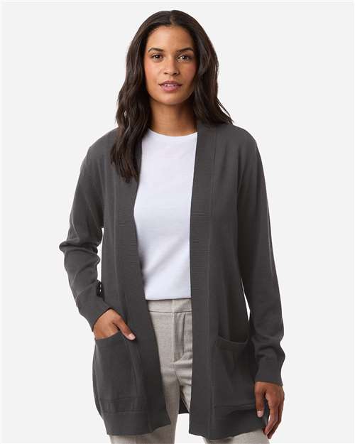 Devon & Jones Women's New Classics Open Cardigan Sweater DG447W