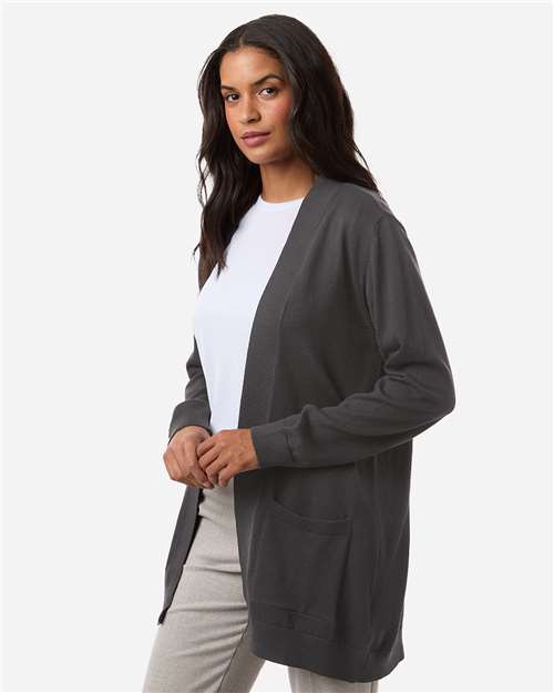 Devon & Jones Women's New Classics Open Cardigan Sweater DG447W