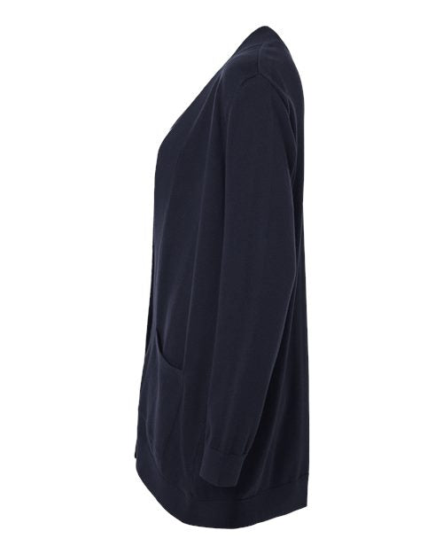 Devon & Jones Women's New Classics Open Cardigan Sweater DG447W