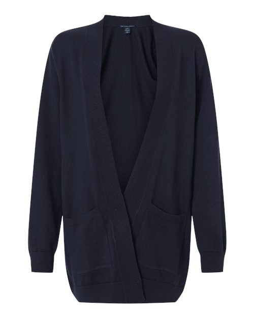 Devon & Jones Women's New Classics Open Cardigan Sweater DG447W