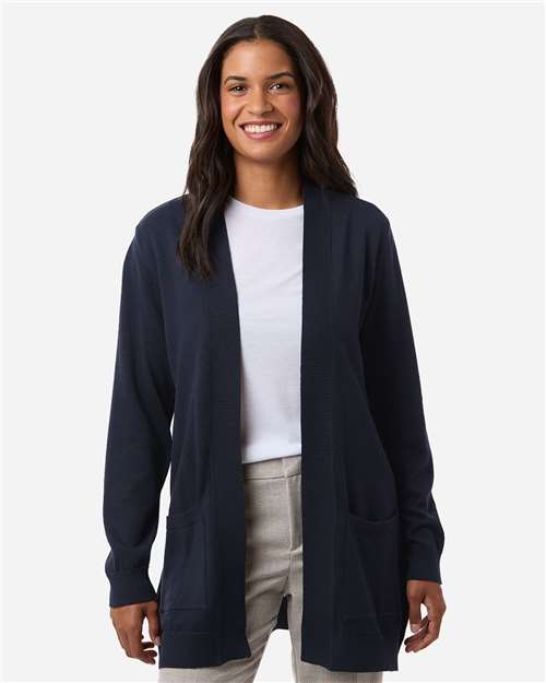 Devon & Jones Women's New Classics Open Cardigan Sweater DG447W