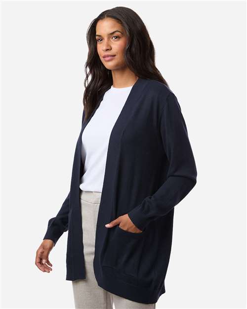 Devon & Jones Women's New Classics Open Cardigan Sweater DG447W