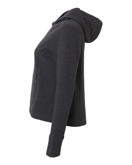 North End Women's Spirit Textured Hooded Pullover NE729W