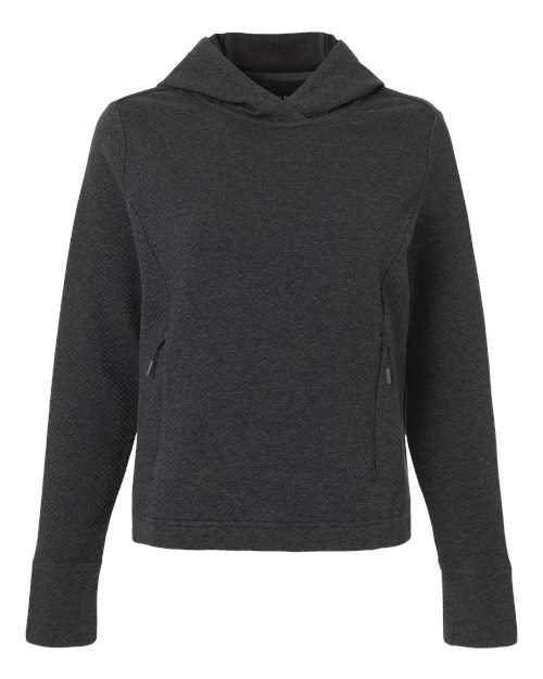 North End Women's Spirit Textured Hooded Pullover NE729W
