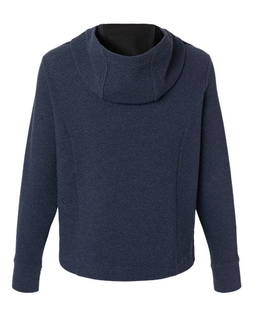 North End Women's Spirit Textured Hooded Pullover NE729W