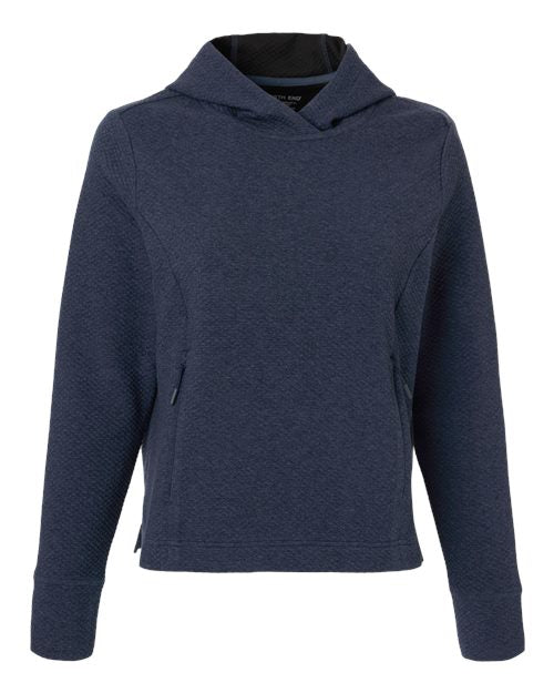 North End Women's Spirit Textured Hooded Pullover NE729W
