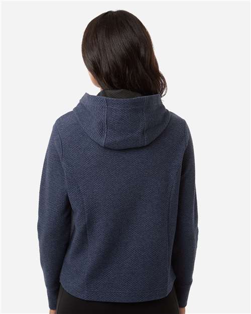 North End Women's Spirit Textured Hooded Pullover NE729W