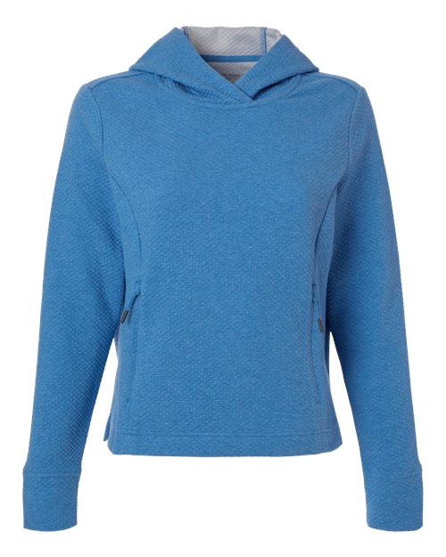 North End Women's Spirit Textured Hooded Pullover NE729W
