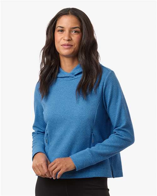 North End Women's Spirit Textured Hooded Pullover NE729W