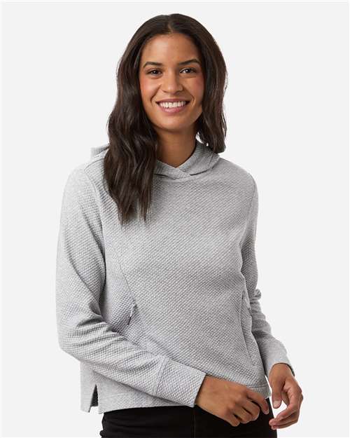 North End Women's Spirit Textured Hooded Pullover NE729W