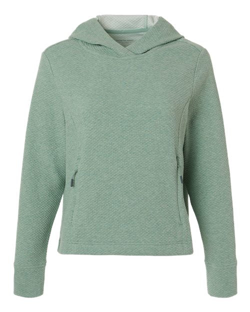 North End Women's Spirit Textured Hooded Pullover NE729W
