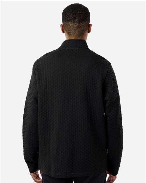 Devon & Jones Men's Berkeley Textured Full-Zip Jacket DG740