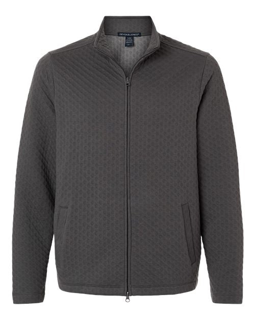 Devon & Jones Men's Berkeley Textured Full-Zip Jacket DG740