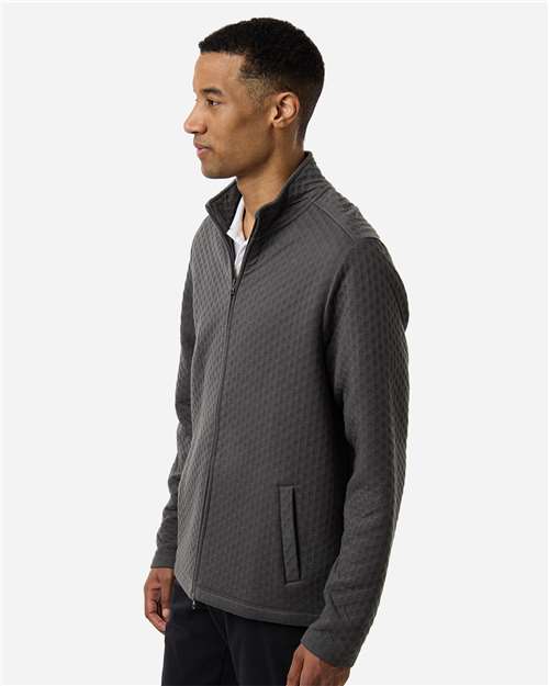 Devon & Jones Men's Berkeley Textured Full-Zip Jacket DG740