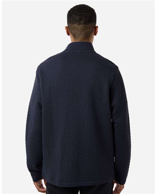 Devon & Jones Men's Berkeley Textured Full-Zip Jacket DG740