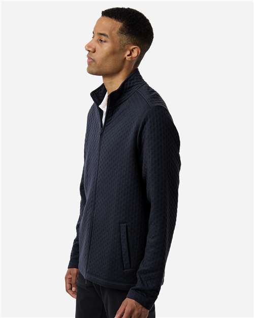 Devon & Jones Men's Berkeley Textured Full-Zip Jacket DG740