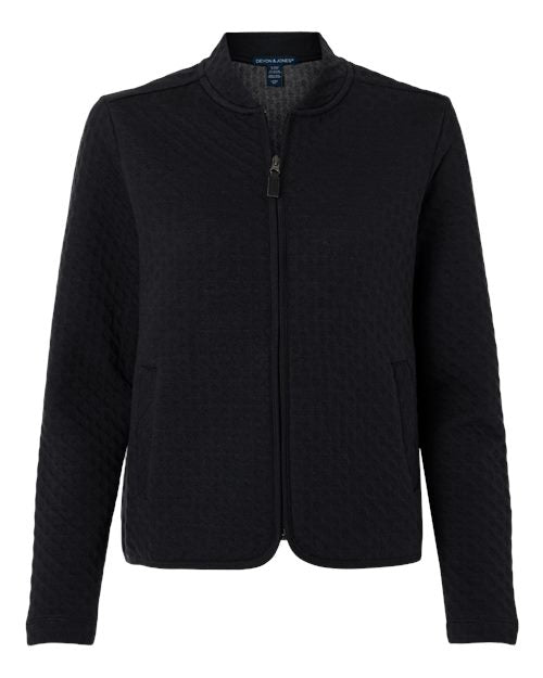 Devon & Jones Women's Berkeley Textured Full-Zip Jacket DG740W