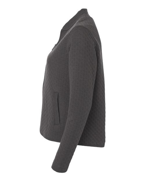 Devon & Jones Women's Berkeley Textured Full-Zip Jacket DG740W