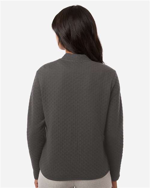 Devon & Jones Women's Berkeley Textured Full-Zip Jacket DG740W