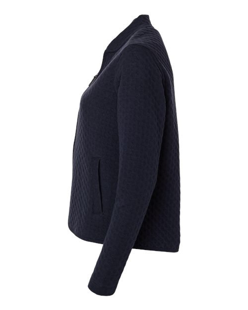 Devon & Jones Women's Berkeley Textured Full-Zip Jacket DG740W