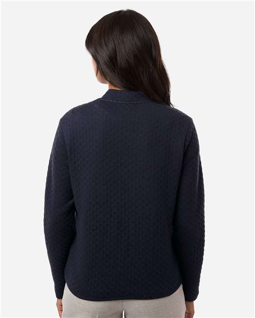 Devon & Jones Women's Berkeley Textured Full-Zip Jacket DG740W