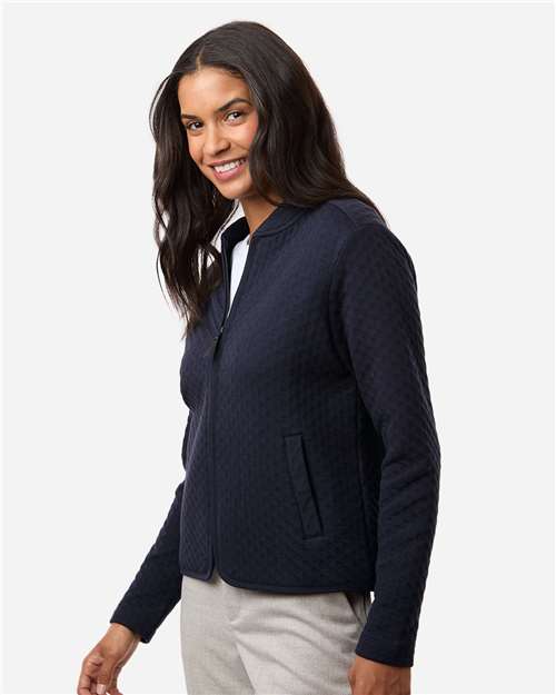 Devon & Jones Women's Berkeley Textured Full-Zip Jacket DG740W