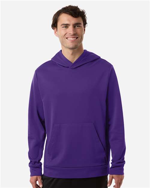 Team 365 Unisex Squad Hooded Tech Fleece Pullover TT400