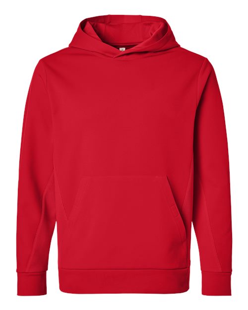 Team 365 Unisex Squad Hooded Tech Fleece Pullover TT400