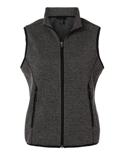 Women's Jacquard Fleece Vest