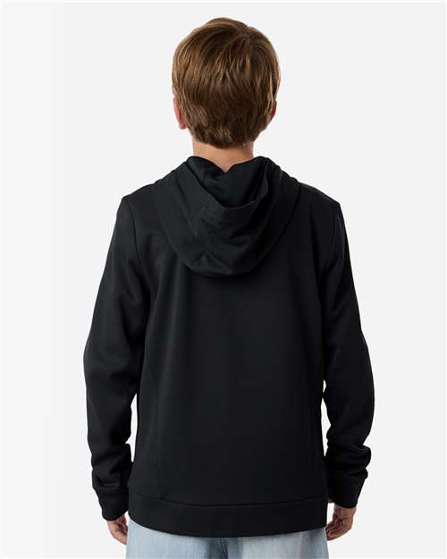 Team 365 Youth Squad Hooded Tech Fleece Pullover TT400Y