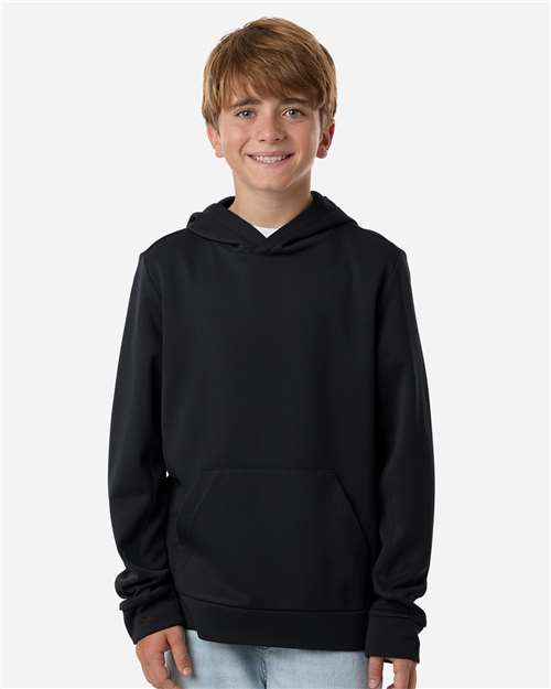 Team 365 Youth Squad Hooded Tech Fleece Pullover TT400Y