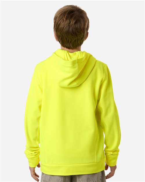 Team 365 Youth Squad Hooded Tech Fleece Pullover TT400Y