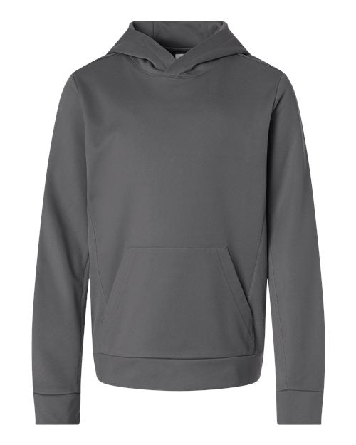 Team 365 Youth Squad Hooded Tech Fleece Pullover TT400Y