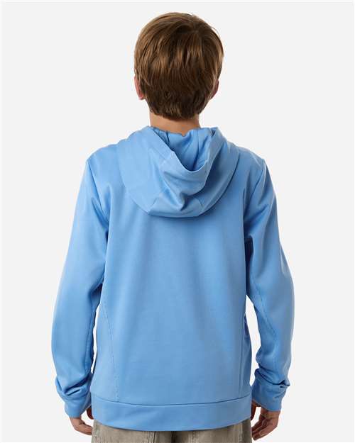 Team 365 Youth Squad Hooded Tech Fleece Pullover TT400Y