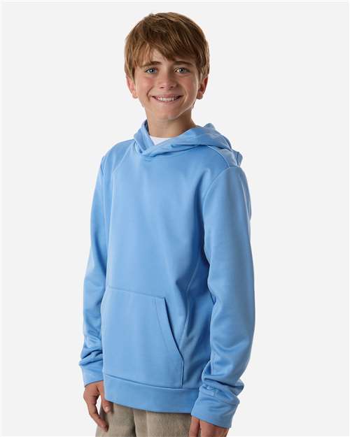 Team 365 Youth Squad Hooded Tech Fleece Pullover TT400Y