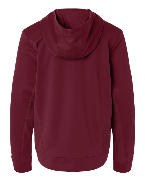 Team 365 Youth Squad Hooded Tech Fleece Pullover TT400Y