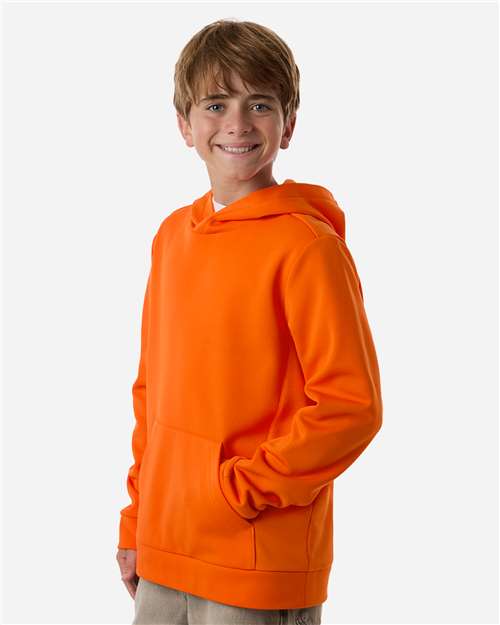 Team 365 Youth Squad Hooded Tech Fleece Pullover TT400Y