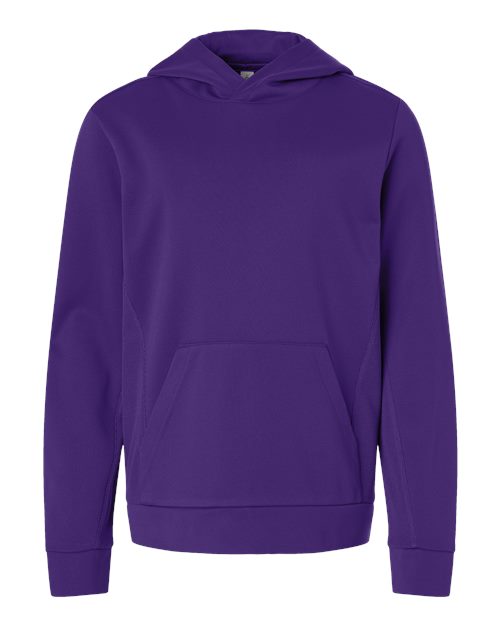 Team 365 Youth Squad Hooded Tech Fleece Pullover TT400Y