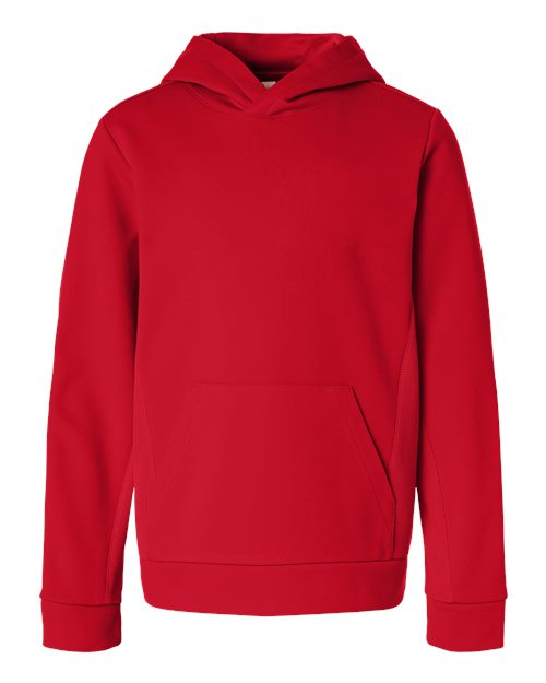 Team 365 Youth Squad Hooded Tech Fleece Pullover TT400Y